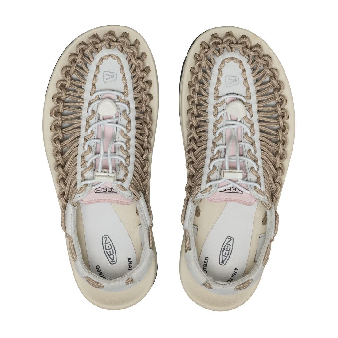 【 KEEN 】UNEEK 編織涼鞋 灰/淺灰 女款 KEEN
