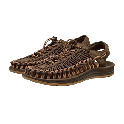 【 KEEN 】UNEEK 編織涼鞋 咖啡 KEEN