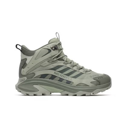 【MERRELL 】MOAB SPEED 2 MID GTX 防水登山健行鞋男款 鼠尾草綠 MERRELL
