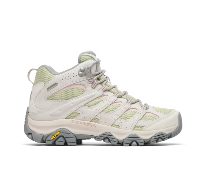 【MERRELL 】MOAB 3 MID WP 高筒登山健行鞋 女款 草綠色 MERRELL