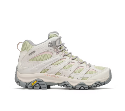 【MERRELL 】MOAB 3 MID WP 高筒登山健行鞋 女款 草綠色 MERRELL
