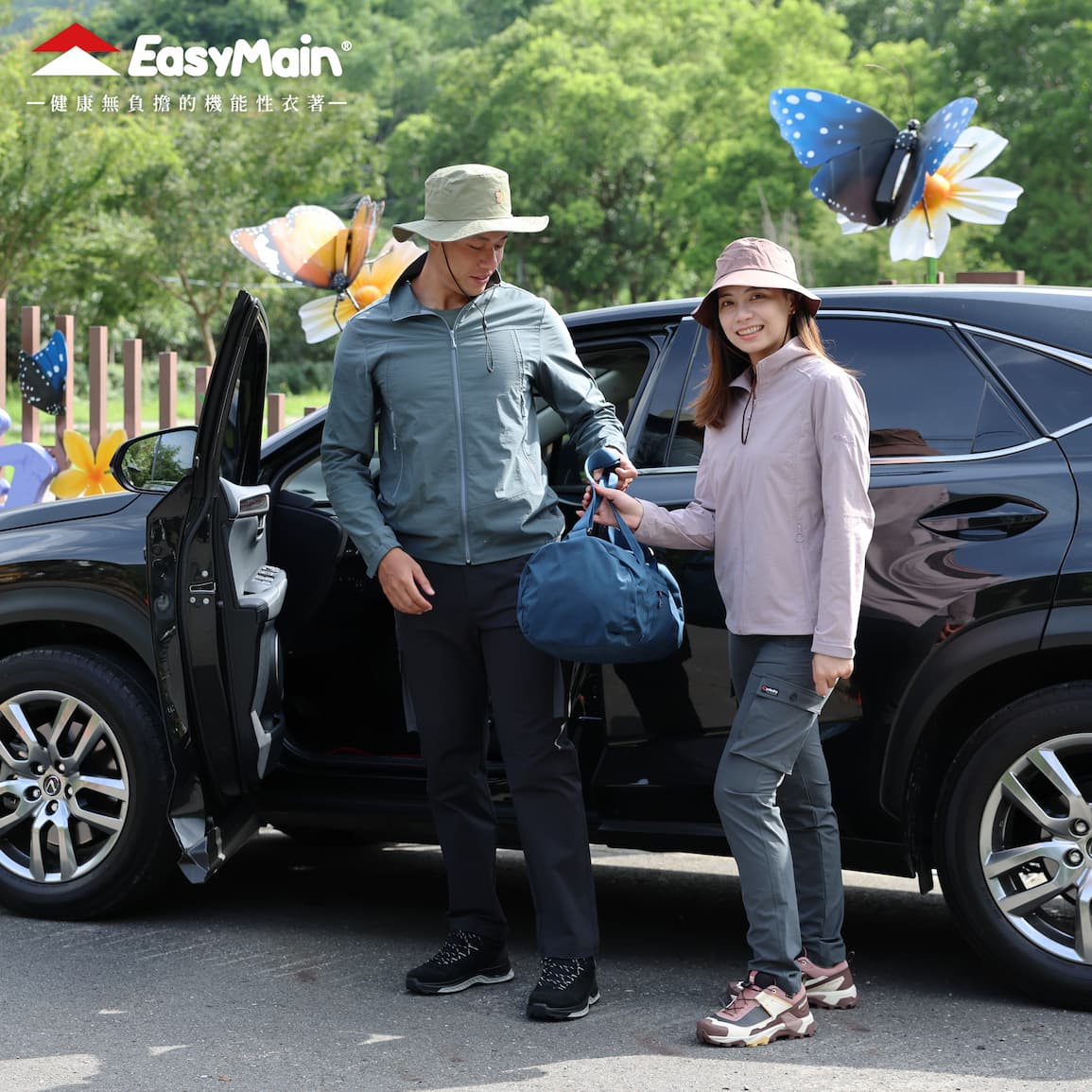 【 EasyMain 】CE25096  女零碳防風輕夾克 EASYMAIN