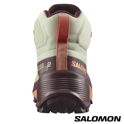 【SALOMON】女 CROSS HIKE 2 Goretex 中筒登山鞋 SALOMON