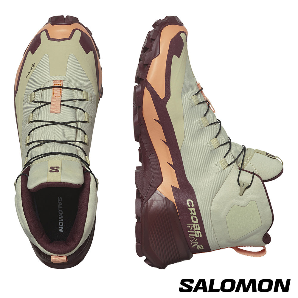 【SALOMON】女 CROSS HIKE 2 Goretex 中筒登山鞋 SALOMON
