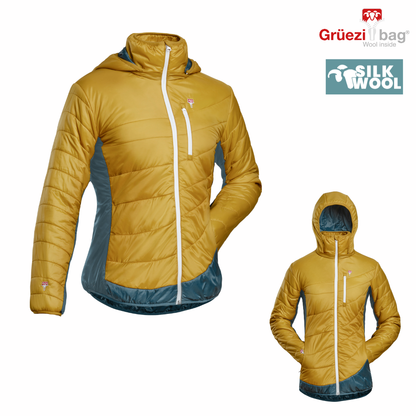 【 GRÜEZI BAG 】SILKWOOL REFRESHFUL JACKET W 蠶絲羊毛夾克 GRÜEZI BAG