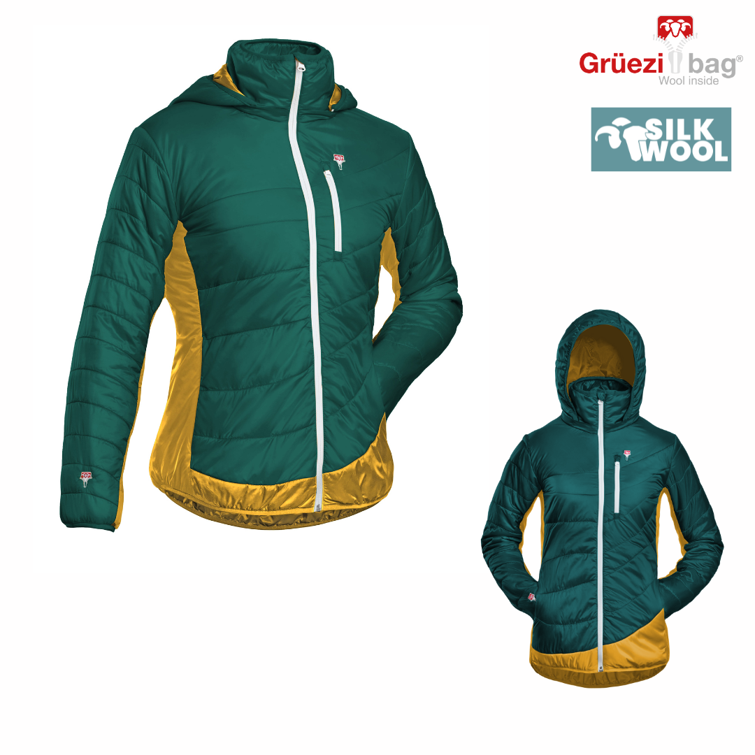 【 GRÜEZI BAG 】SILKWOOL REFRESHFUL JACKET W 蠶絲羊毛夾克 GRÜEZI BAG