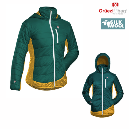 【 GRÜEZI BAG 】SILKWOOL REFRESHFUL JACKET W 蠶絲羊毛夾克 GRÜEZI BAG