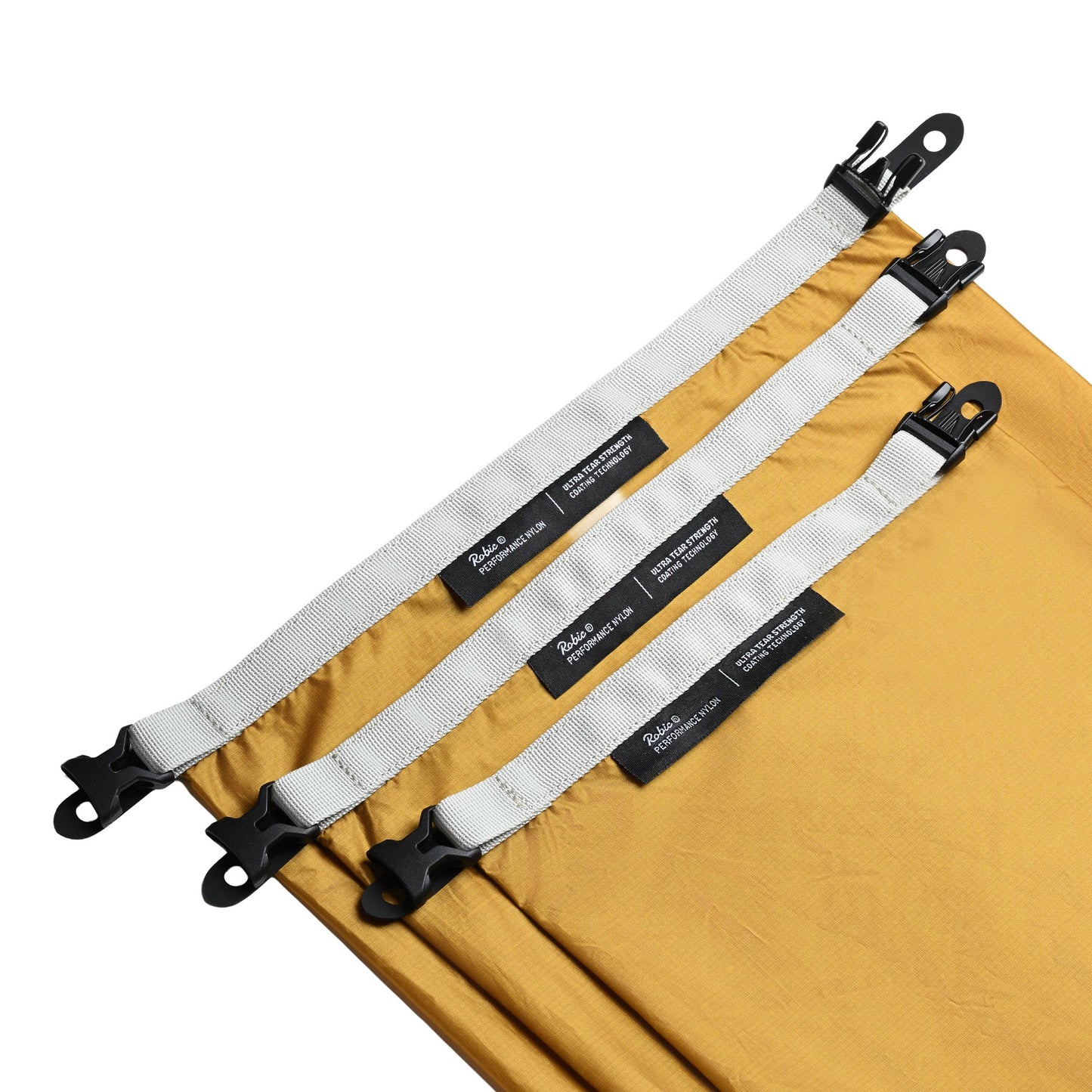 【NORDKAMM】ACAMAR Ultralight Dry Bag 超輕量防水收納袋 3入組｜芥末黃 NORDKAMM