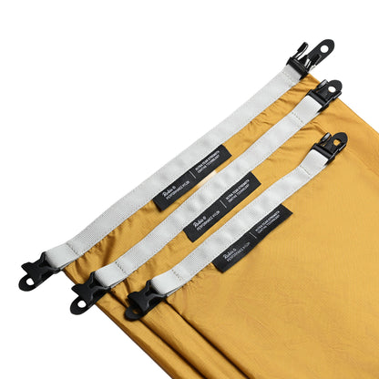 【NORDKAMM】ACAMAR Ultralight Dry Bag 超輕量防水收納袋 3入組｜芥末黃 NORDKAMM