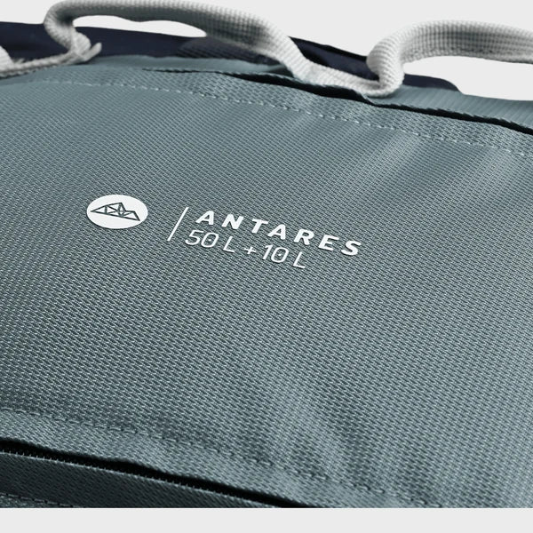 【NORDKAMM】ANTARES Trek & Travel 50+10L 專業登山背包-灰綠 NORDKAMM