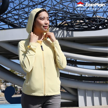 【 EasyMain 】CE26032 女永久防曬排汗衣(可拆帽) EASYMAIN