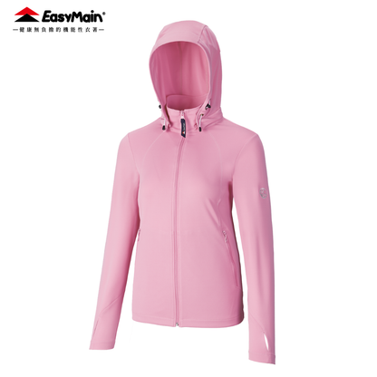 【 EasyMain 】CE26032 女永久防曬排汗衣(可拆帽) EASYMAIN