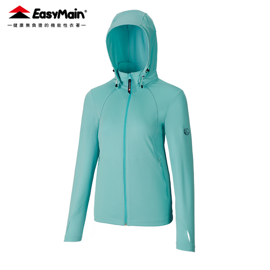 【 EasyMain 】CE26032 女永久防曬排汗衣(可拆帽) EASYMAIN