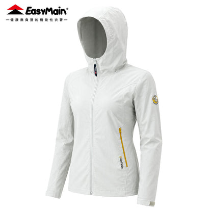 【 EasyMain 】CE26092 女輕巧耐磨快乾連帽夾克風衣Ⅱ (全季型) EASYMAIN