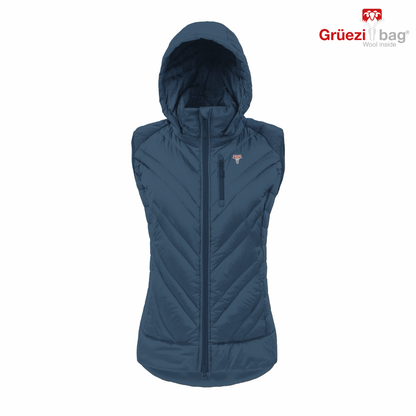 【 GRÜEZI BAG 】DOWNWOOL LIGHTFUL VEST W 女款保暖羊毛羽絨背心 GRÜEZI BAG