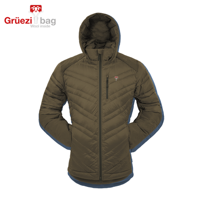 【 GRÜEZI BAG 】BIOPOD DOWNWOOL LIGHTFUL JACKET M 男款保暖羽絨夾克 GRÜEZI BAG