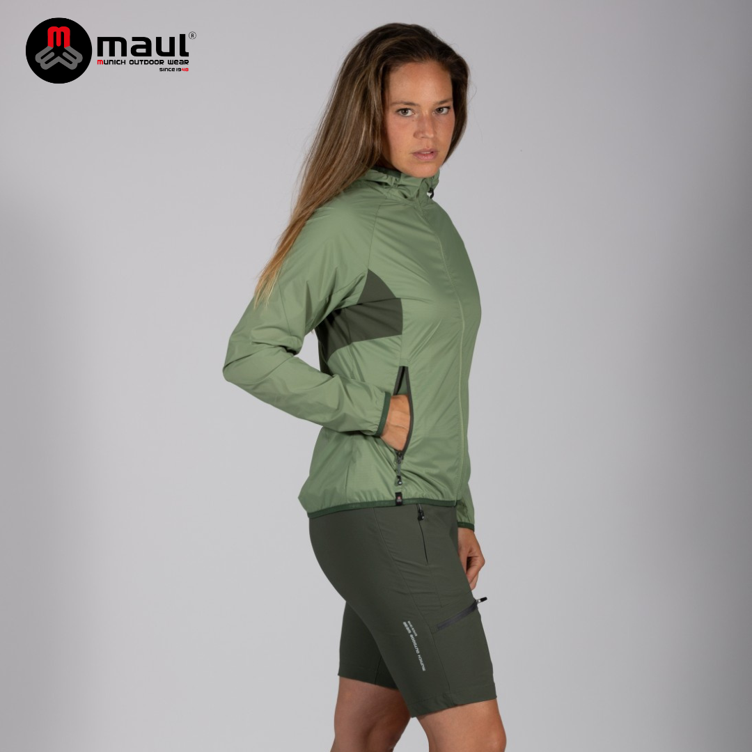 【 MAUL 】Zyklon 女款輕量防風連帽外套 MAUL