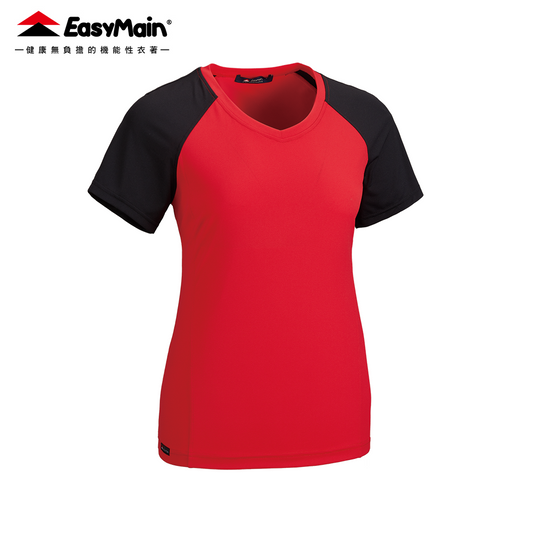 【 EasyMain 】DE26400 女超輕排汗短袖T恤 EASYMAIN