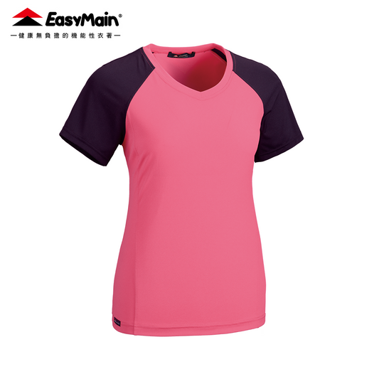 【 EasyMain 】DE26400 女超輕排汗短袖T恤 EASYMAIN