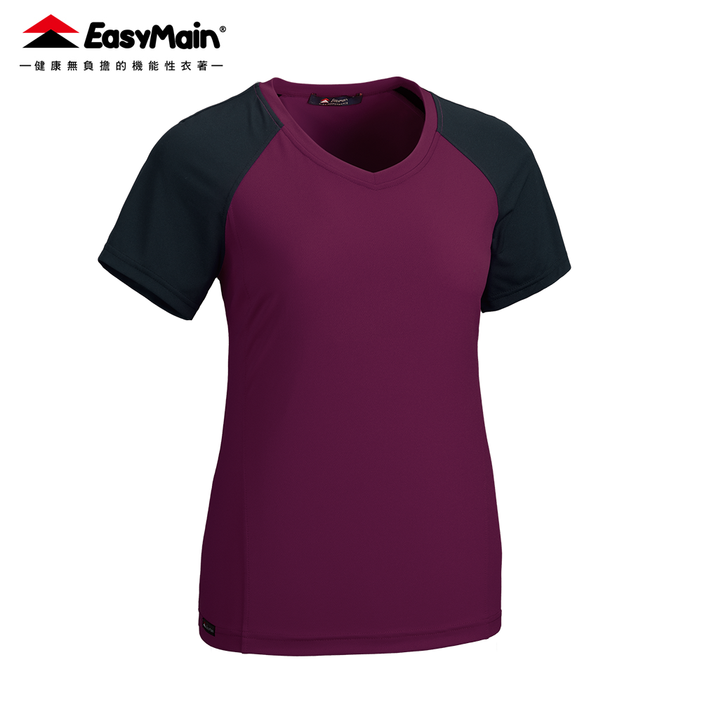 【 EasyMain 】DE26400 女超輕排汗短袖T恤 EASYMAIN