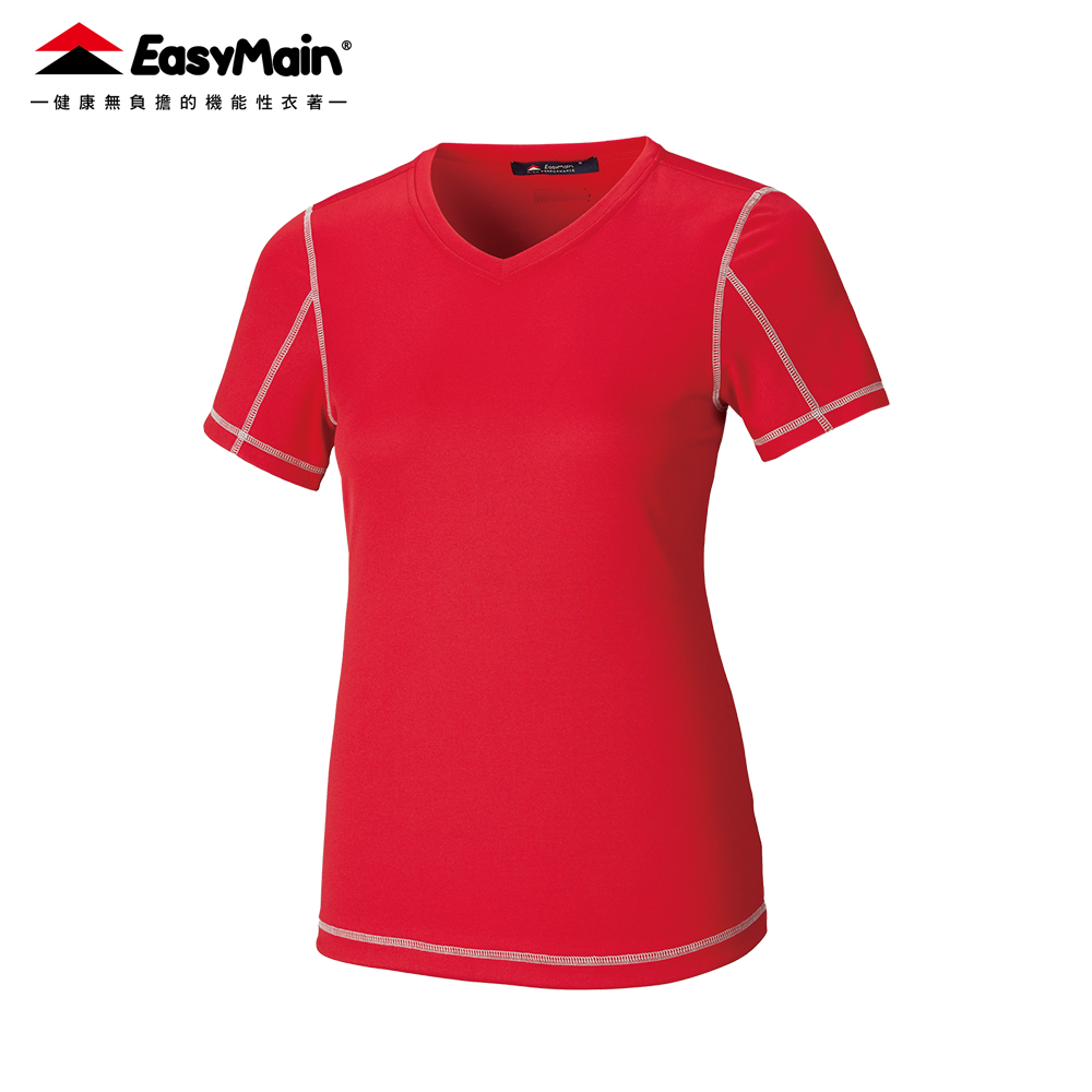 【 EasyMain 】DE26404 女排汗抗UV短袖T恤 EASYMAIN