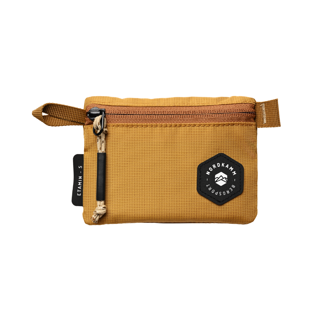 【NORDKAMM】ETAMIN Accessory Bags 多功能收納袋 3入組｜芥末黃 NORDKAMM