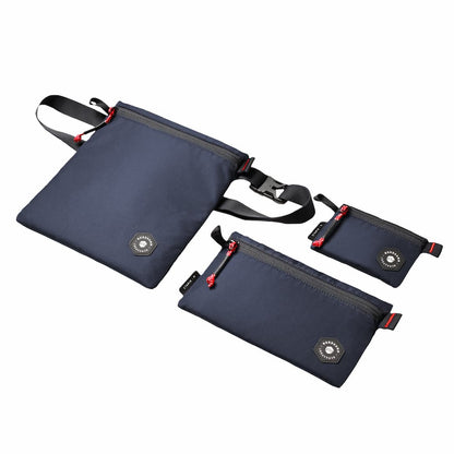 【NORDKAMM】ETAMIN Accessory Bags 多功能收納袋 3入組｜海軍藍 NORDKAMM