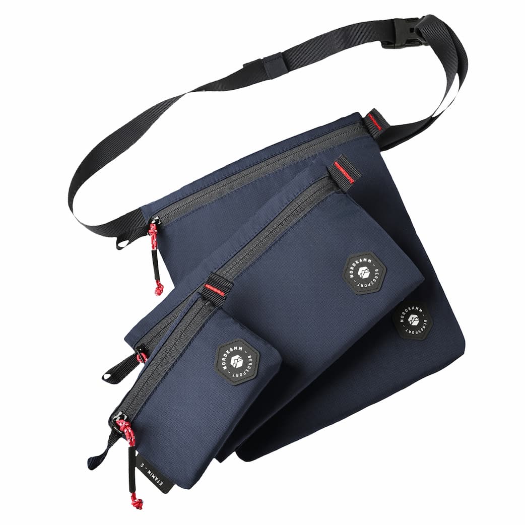 【NORDKAMM】ETAMIN Accessory Bags 多功能收納袋 3入組｜海軍藍 NORDKAMM