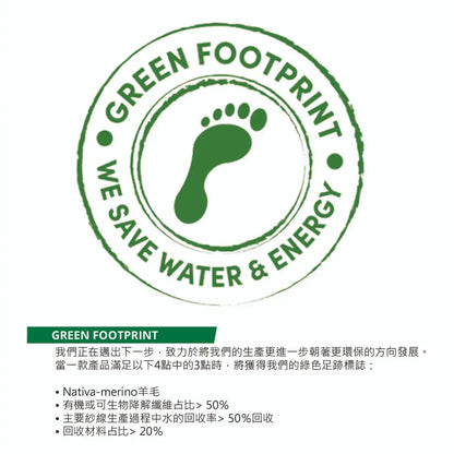 GREEN FOOTPRONT