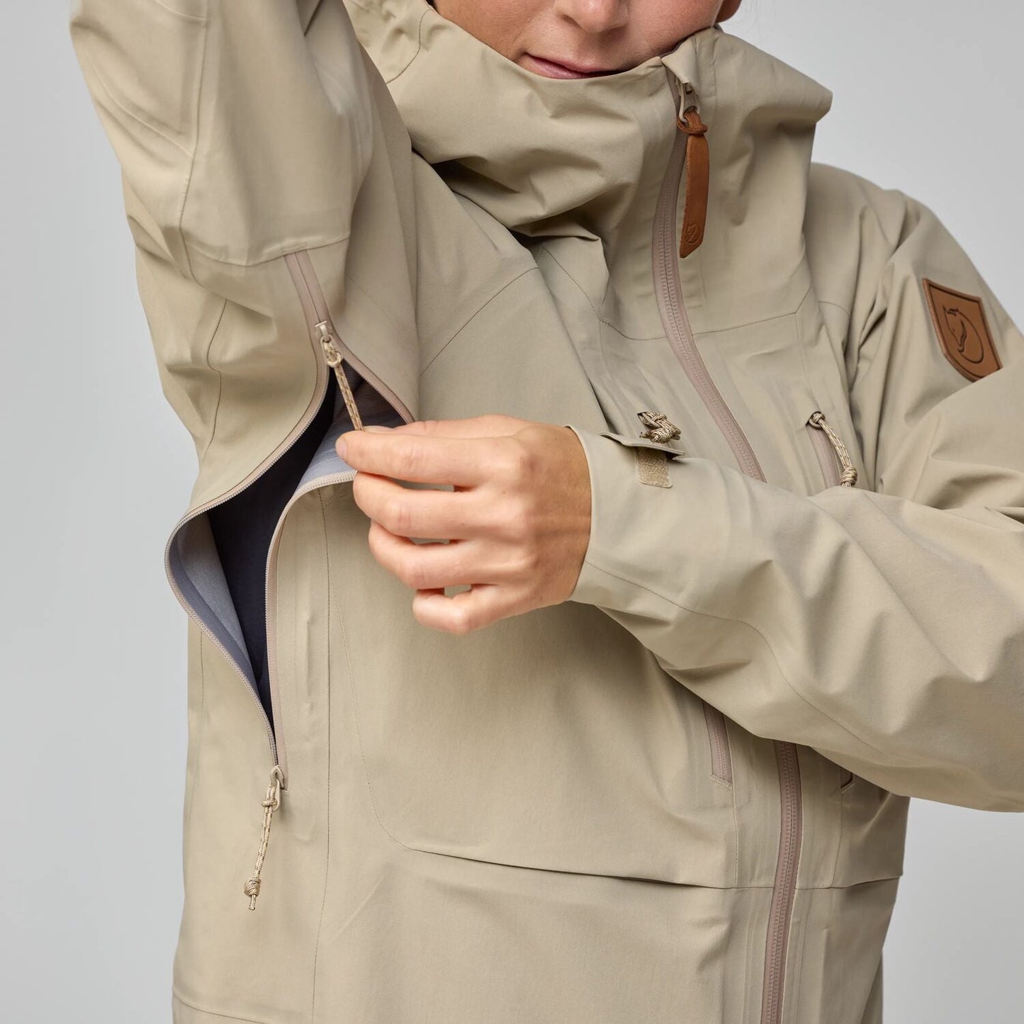 【Fjällräven】Keb GTX 防水夾克  女 Fjällräven
