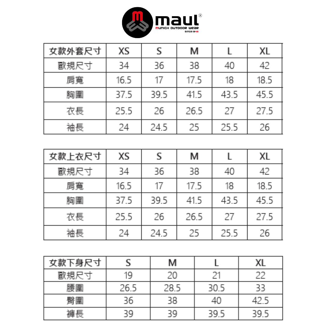 【 MAUL 】Jungfrau II MTX 10.0 女款防風防水健行外套 MAUL