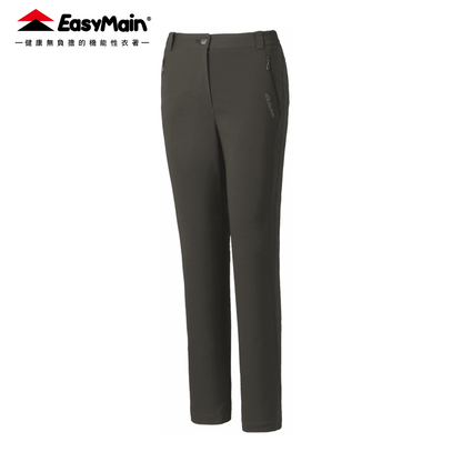 【 EasyMain 】RE23042 女彈性快乾細格九分褲 EASYMAIN