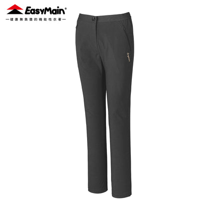 【 EasyMain 】RE25040 女撥水快乾透氣細格長褲