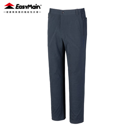 【 EasyMain 】RE25041 男撥水快乾透氣細格長褲
