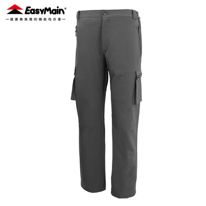 【 EasyMain 】RE25055 男棉感彈性耐磨撥水長褲 EASYMAIN