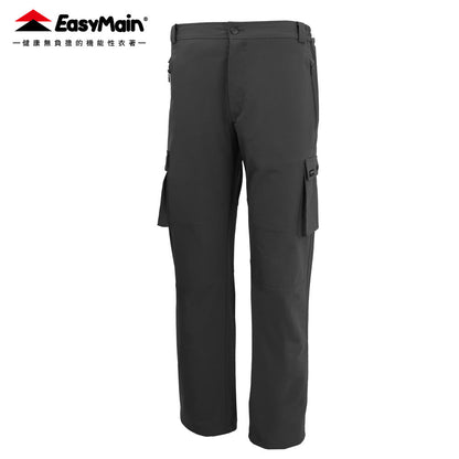 【 EasyMain 】RE25055 男棉感彈性耐磨撥水長褲 EASYMAIN