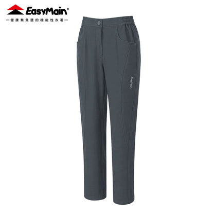 【 EasyMain 】RE26050 女防風彈性快乾保暖防水長褲 EASYMAIN