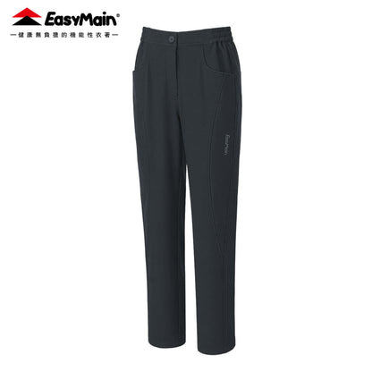 【 EasyMain 】RE26050 女防風彈性快乾保暖防水長褲 EASYMAIN