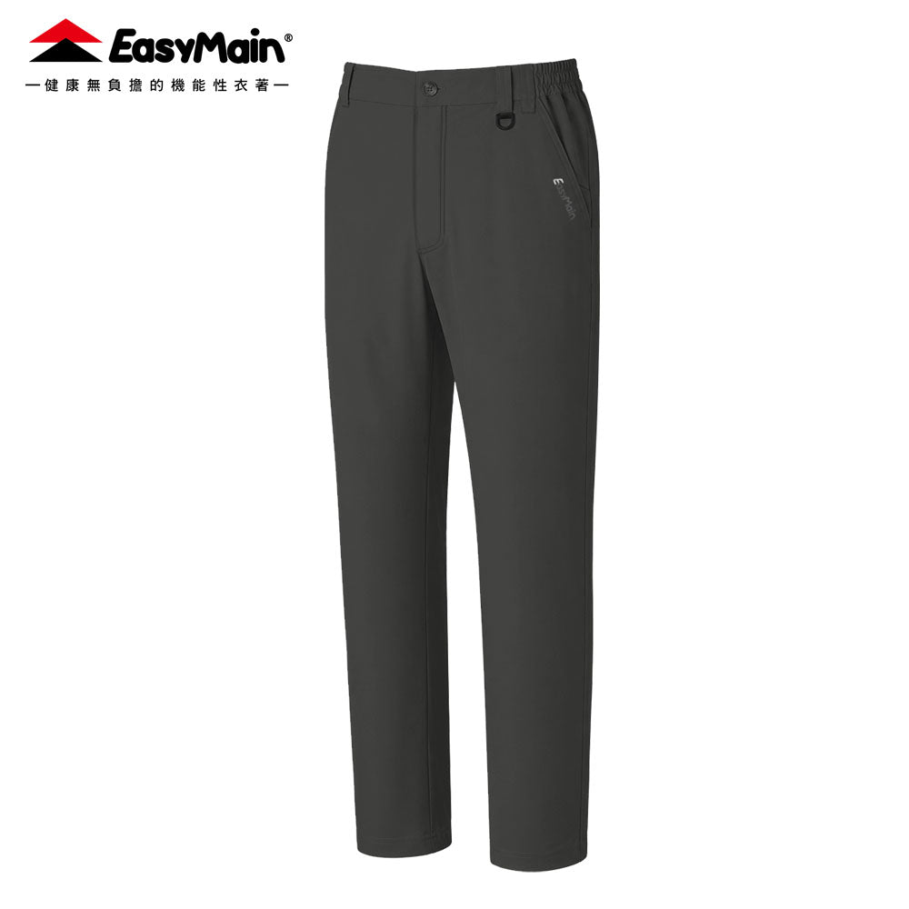 【 EasyMain 】RE26057 男棉感彈性耐磨撥水長褲 EASYMAIN