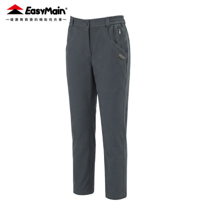 【 EasyMain 】RE26058 女防風彈性保暖撥水長褲 EASYMAIN