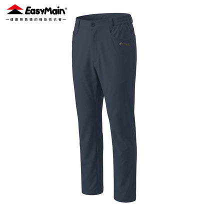 【 EasyMain 】RE26059 男彈性吸汗有機蕉麻長褲 EASYMAIN