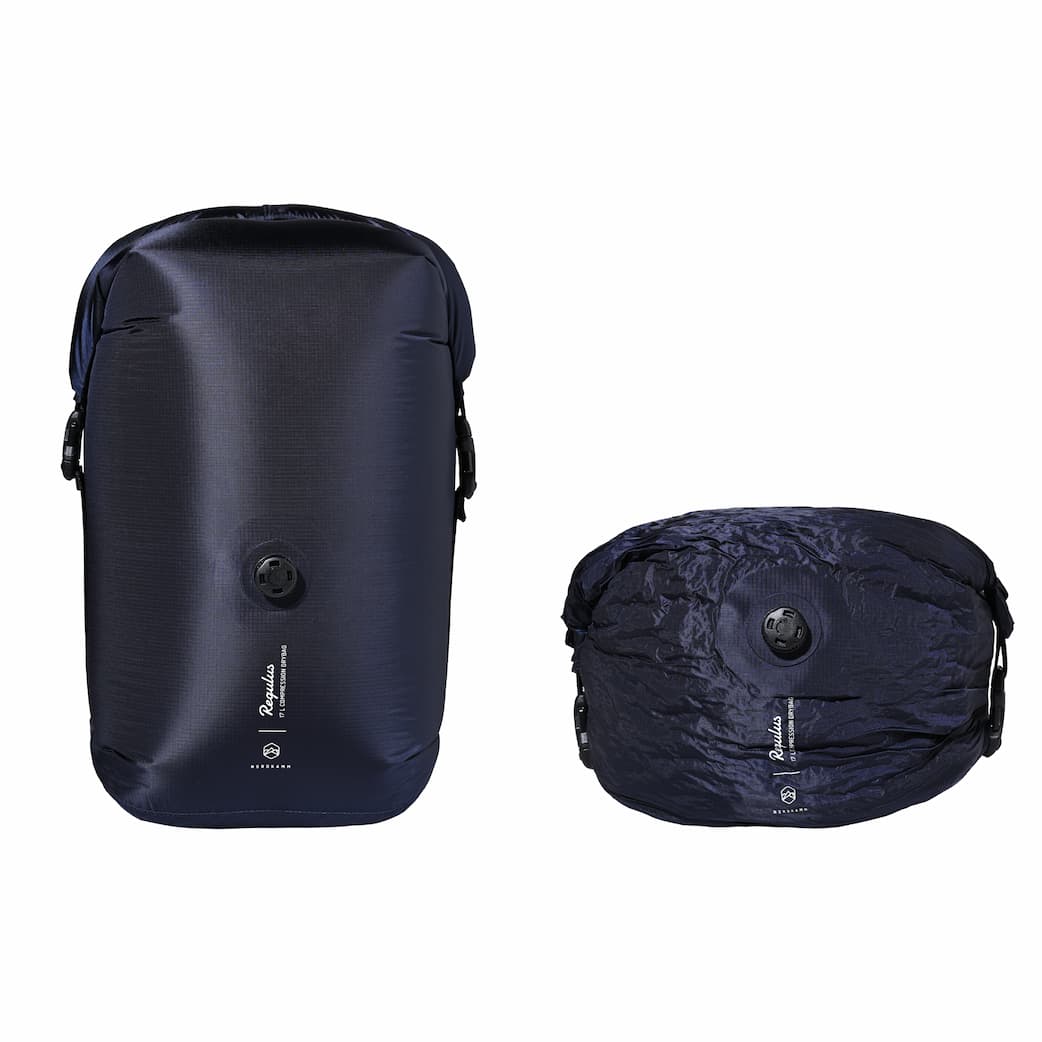 【NORDKAMM】REGULUS Compression Dry Bag 17L 超輕量壓縮防水袋 ｜海軍藍 NORDKAMM