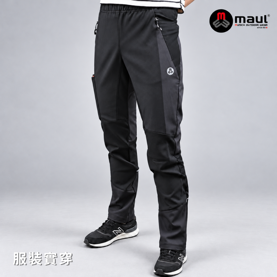 【 MAUL】Mayrhofen 女高彈性防風撥水混和軟殼褲 台灣版型 MAUL