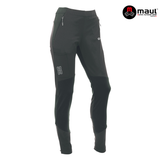 【 MAUL】Mayrhofen 女高彈性防風撥水混和軟殼褲 台灣版型 MAUL