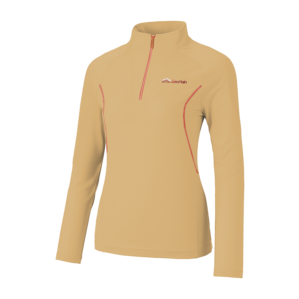 【 EasyMain 】SE21070女快乾透氣長休閒衫 EASYMAIN