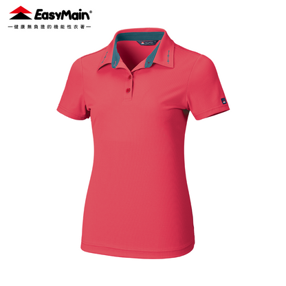 【 EasyMain 】SE25002 女快乾透氣短袖休閒衫 EASYMAIN