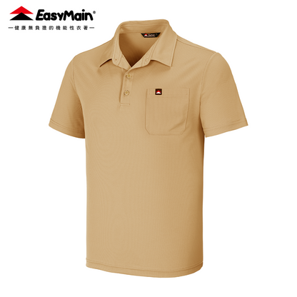 【 EasyMain 】SE25003 男快乾透氣短袖休閒衫 EASYMAIN