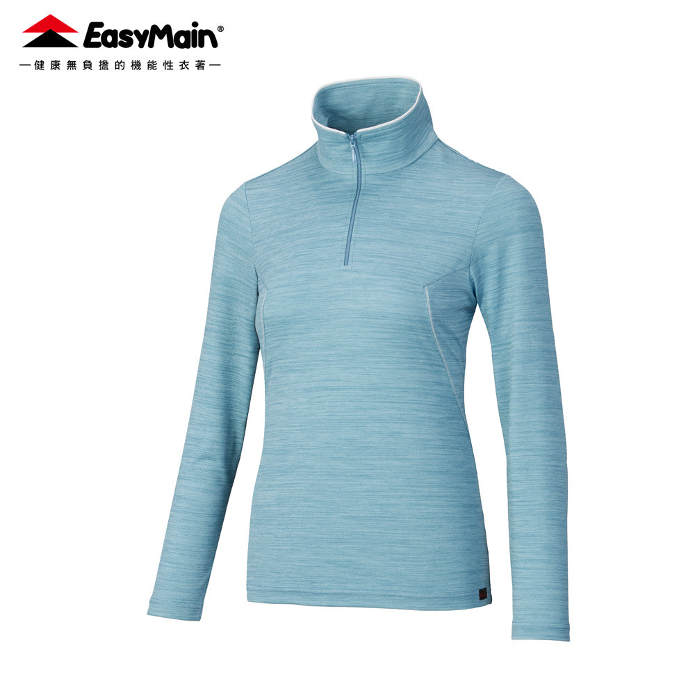 【 EasyMain 】SE25064 女排汗長袖休閒衫 EASYMAIN