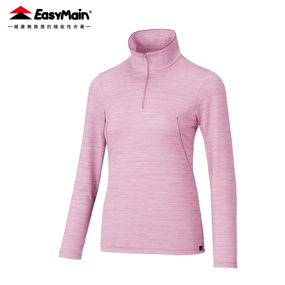 【 EasyMain 】SE25064 女排汗長袖休閒衫 EASYMAIN