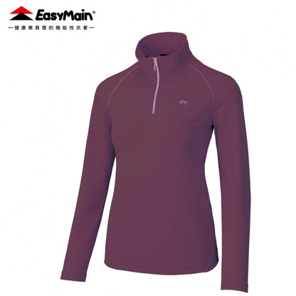 【 EasyMain 】SE25066 女調溫防臭抗靜電長袖衫 EASYMAIN